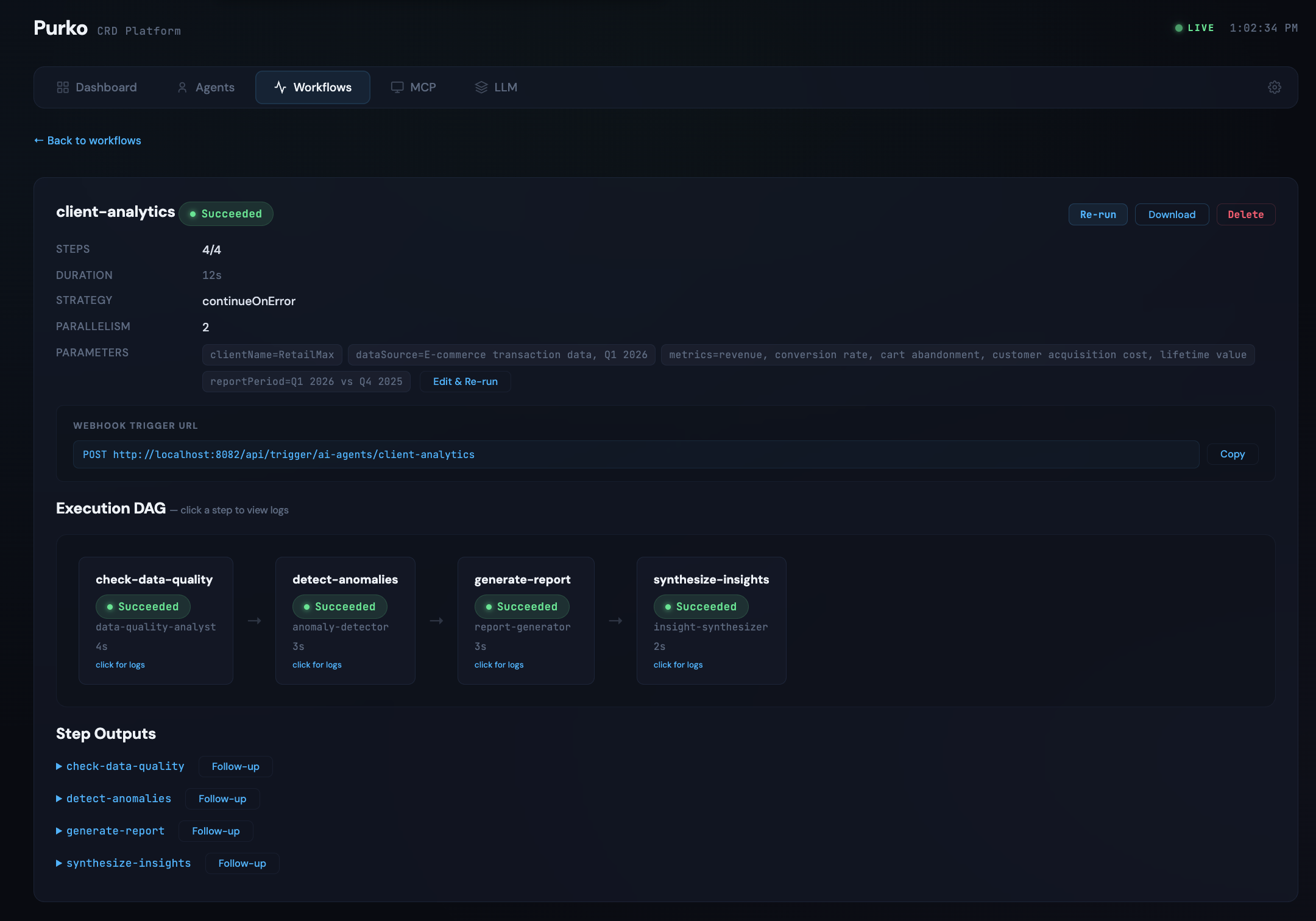 Client Analytics Workflow
